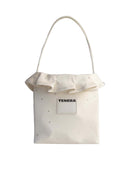 (Diamond White)Velvet Flower Mini Bucket-TENERA Qixi Limited