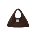 (Chocolate Velvet)Small Tote HOBO Bag - TENERA Velvet Collection