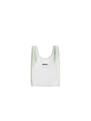 TENERA 26SS Tender Bloom Mint Green Mesh Tote Bag