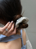 Ballerina Linen Scrunchie