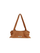 TENERA Large Terracotta Tofu Shoulder Bag