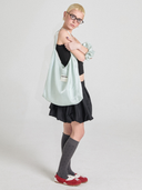 TENERA Classic Mint Green Ballerina shoulder bag