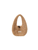 TENERA raffia hobo shoulder bag